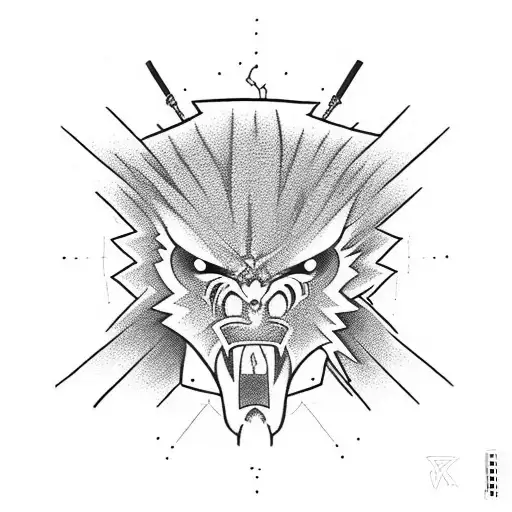 Lightning With Samurai