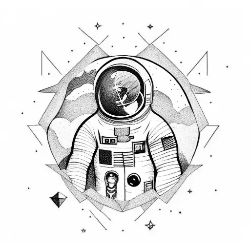 Astronaut In Space
