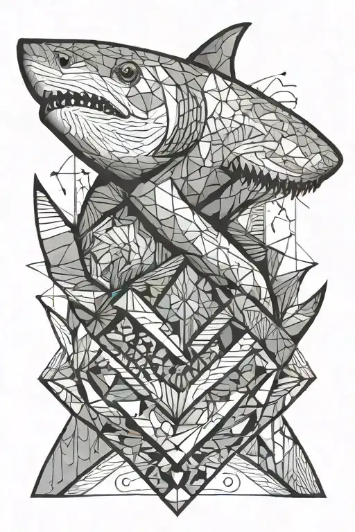 Shark With A Broken Head And Bear