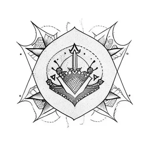 Natural Crown With Arrows