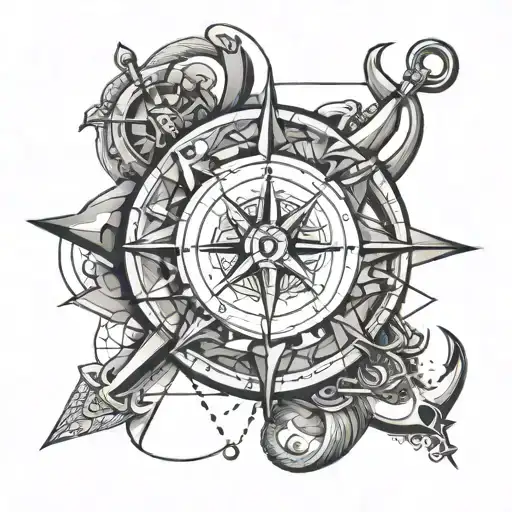 Compass And Anchor Hooking