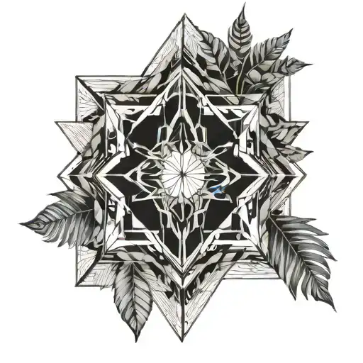 Geometric With Abstract Inspired By Nature