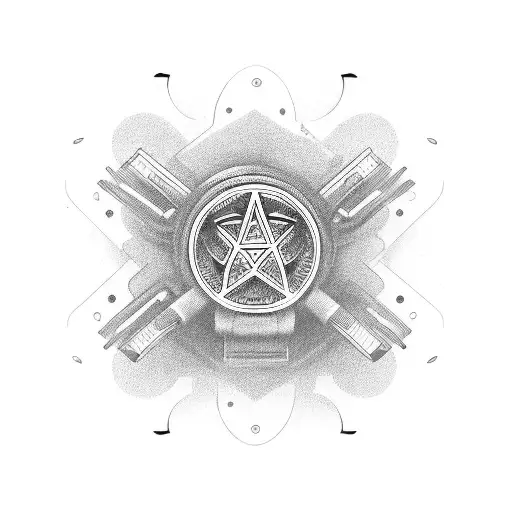 A Sleek Car With Music Notes Flowing Out Of The Exhaust Pipes