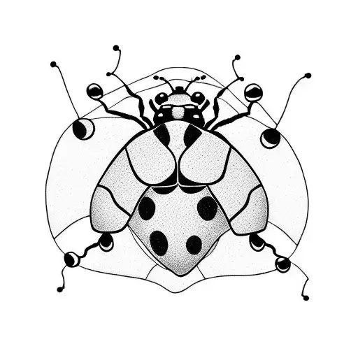 Ladybug With Dots