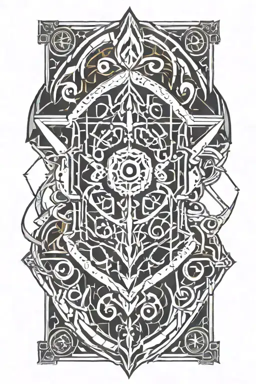 Horde Symbol Mixed With Death Knight