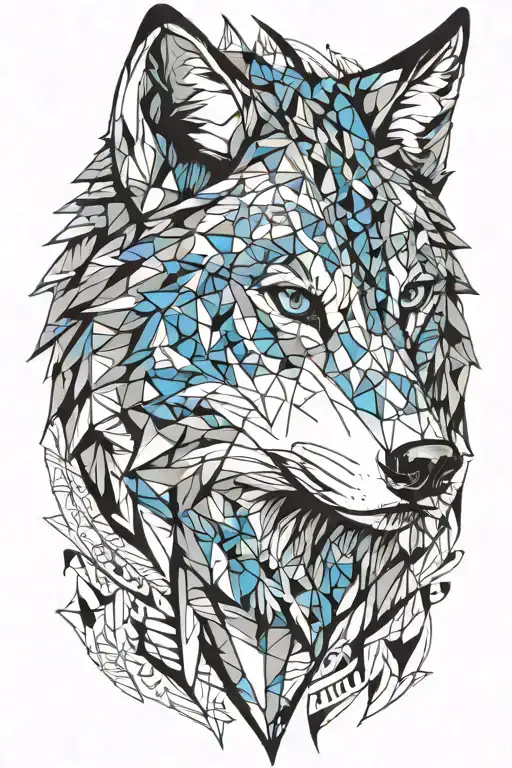 Wolf Blue Eyes