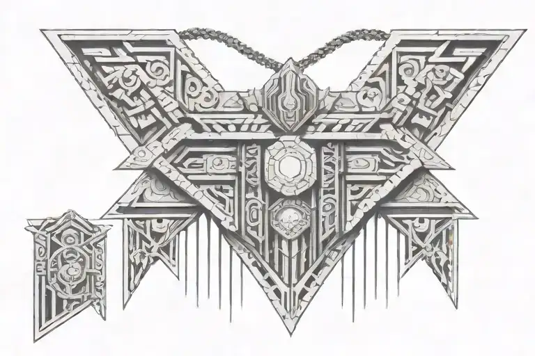 Aztec Armor Necklace