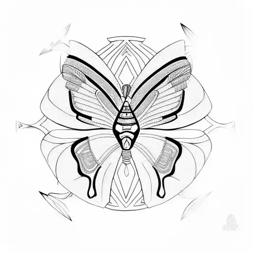 Ancient Egyptian Scarey Butterflies