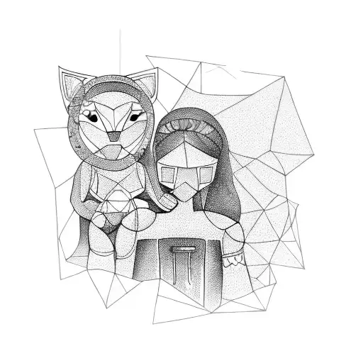 Mother With Daughter