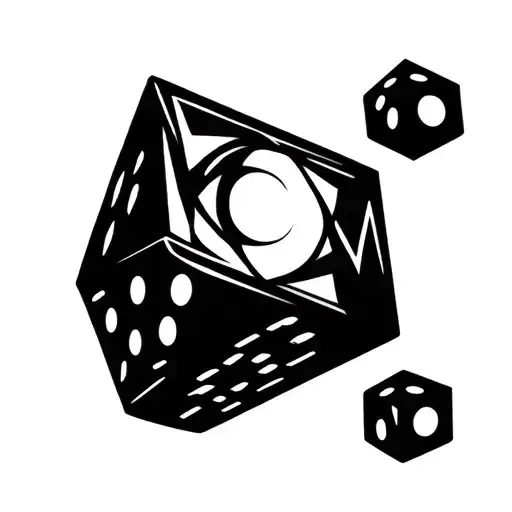 Musical Pair Of Dice Snake Eyes