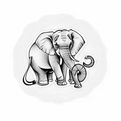 Meditating Elephant