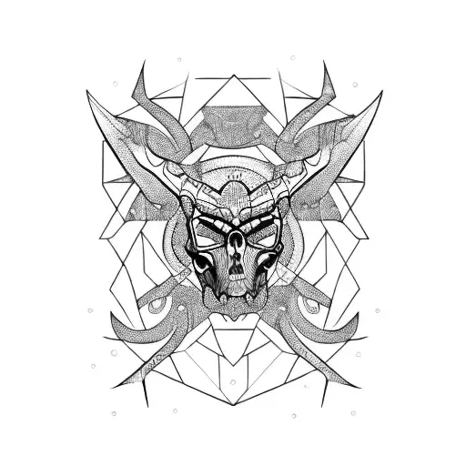 Dark And Sharp Ornamental Lines