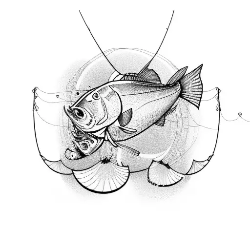 Photo Camera And Fishing With Computers