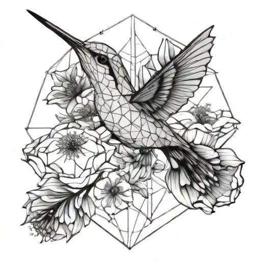 Hummingbird And Poppy