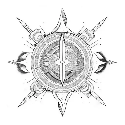 Single Sword With The Power Of The Sun