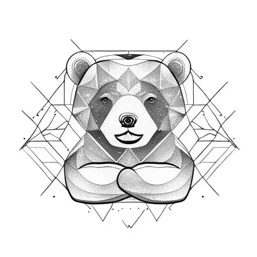 Bear Et Loutre Qui S Enlacent