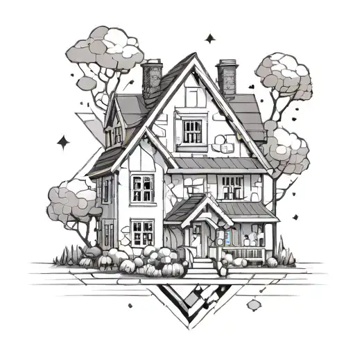 House Cartoon Version