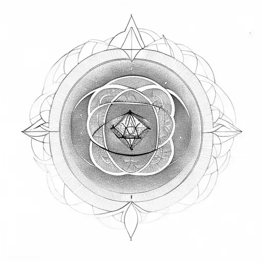 Divine Geometry Alchemic Circle Of Love