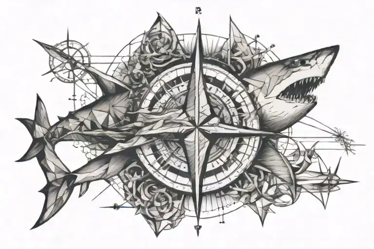Shark Compass Ship