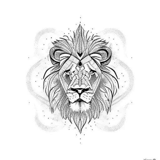 Lion With Text Stay