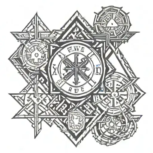 Firefighter Roman Numerals Representing Important Dates