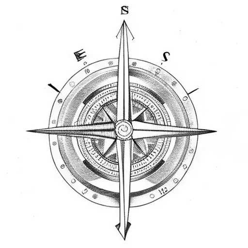 Car Gear Compass Boat Anchor