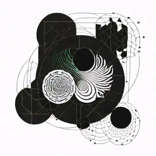 Geometric Abstract Representation Using Fibonacci Sequence