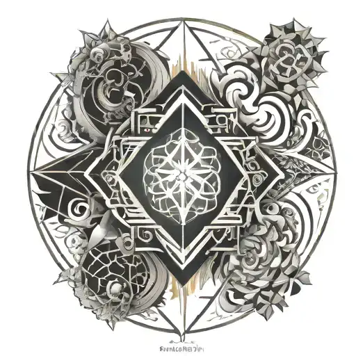 Four Elements Of Earth Fire Air