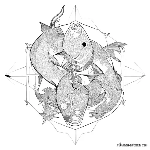 Pisces Zodiac Sign Robotic