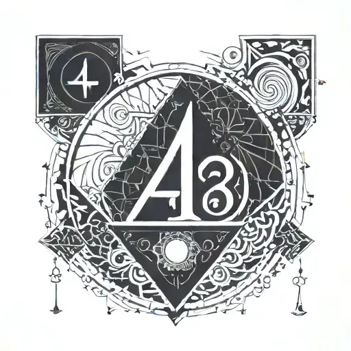Number 44 Symbol With Moonlight