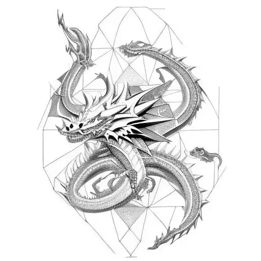 Cyber Sigilism Dragon