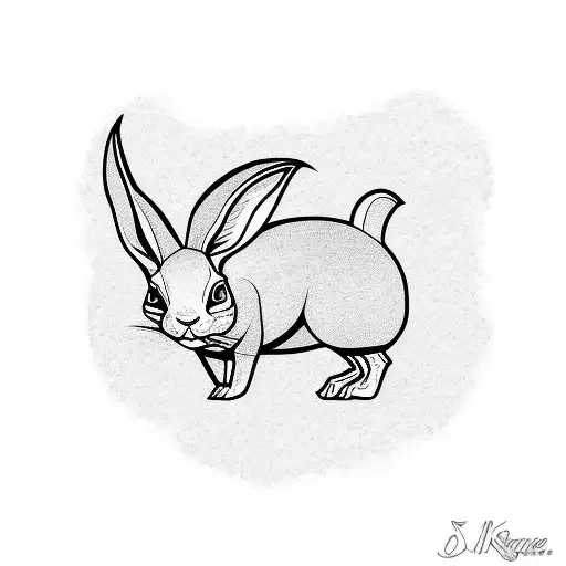 Fine Line Rabbit