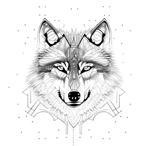 Wolf Wild Steel Metal Robot