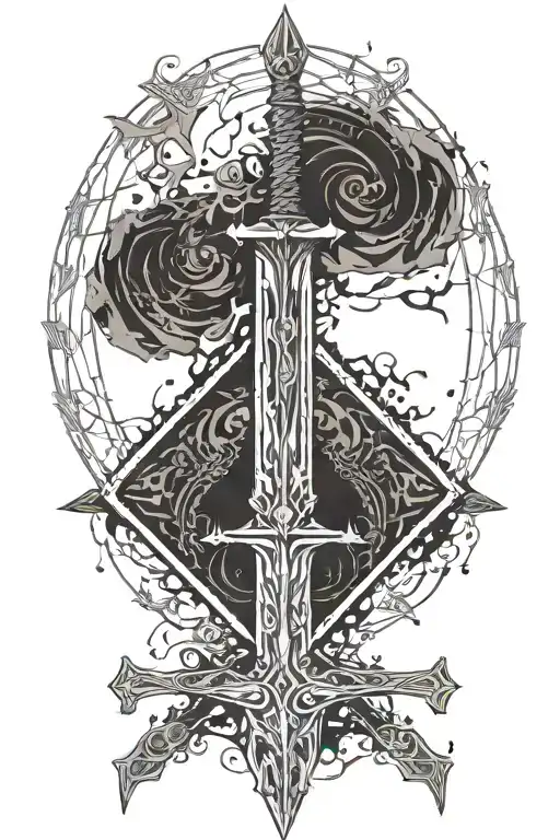 Dark Souls Sword Bonfire