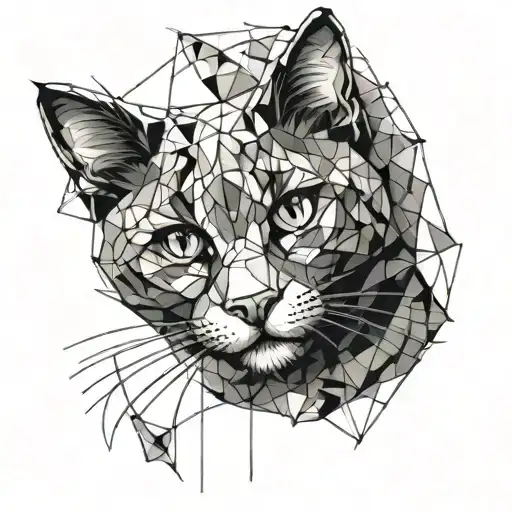 Sketch Of A Tattoo With Your Favorite Cat