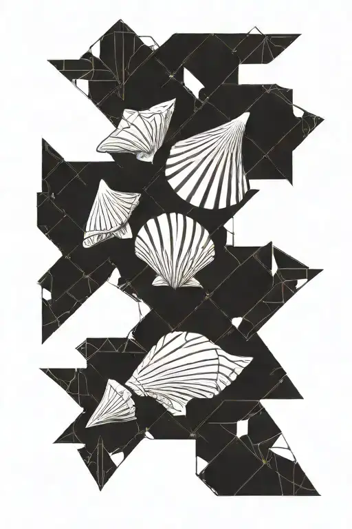 2 Seashells One Is Broken