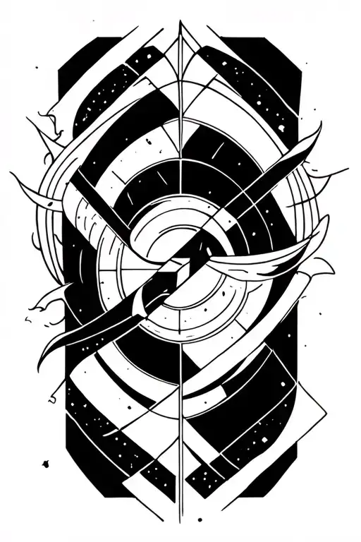 Different Runes Tatto Around Fore Arm