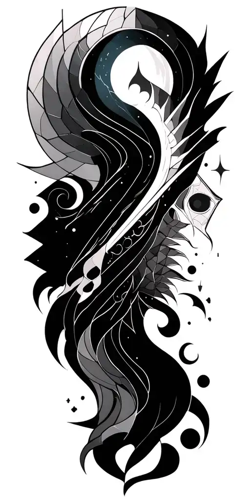 Heaven Vs Hell Sleve