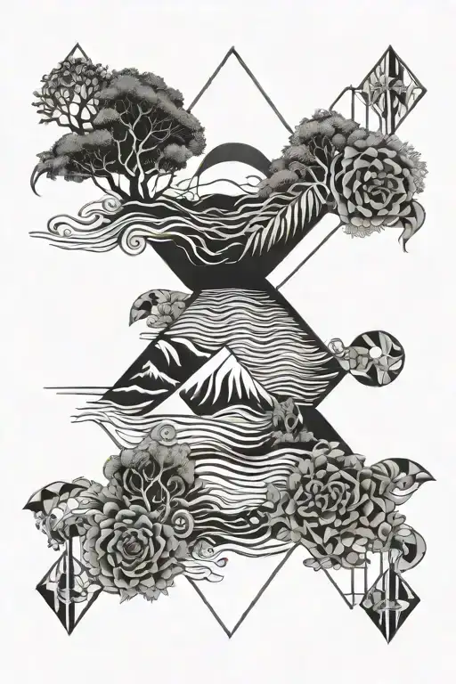 Nature Elements Like Sea Waves