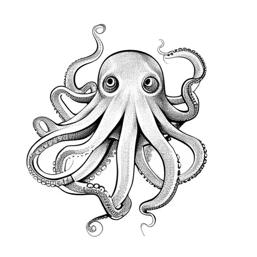 Octopus With Eyes