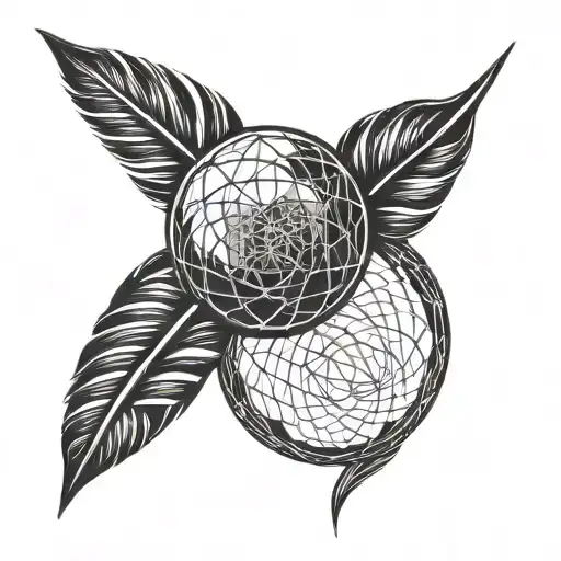 Feather Globe Surrounded