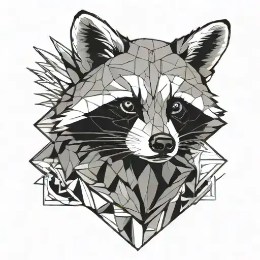 Full Military Racoon