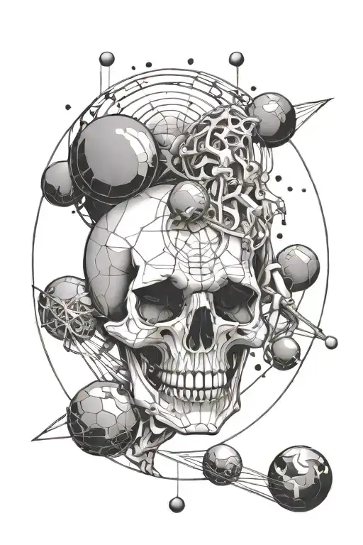 Skeleton And Planets