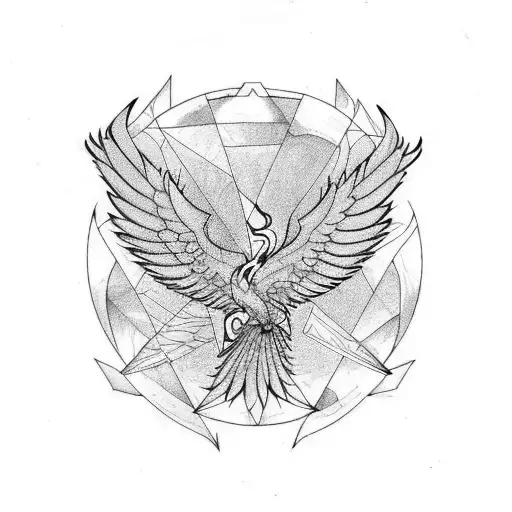 Phoenix With Geometry