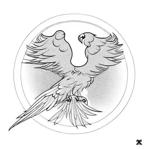 Phoenix In Minimal Geometric Design