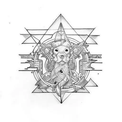 Tattoo Has Number 13 And 3 Zodiac Signs Aquarius Aries And Cancer