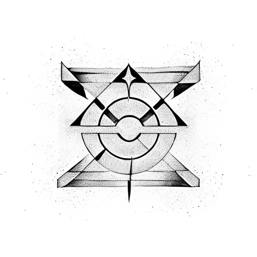 Twenty One Pilots Side Tilted H Logo With Arrow