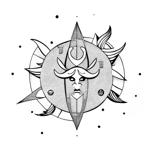 Pisces Aries Sun And Moon Arrow