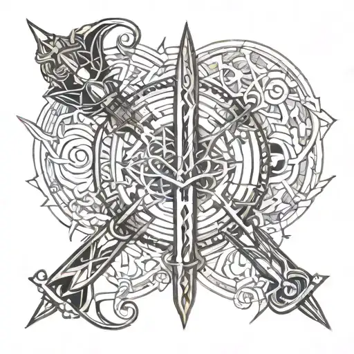 Dagger Libra And Virgo Sign