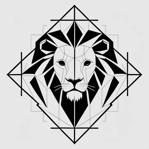 Lion and lamb Tattoo idea